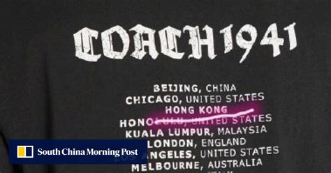coach disney apologizes to china
